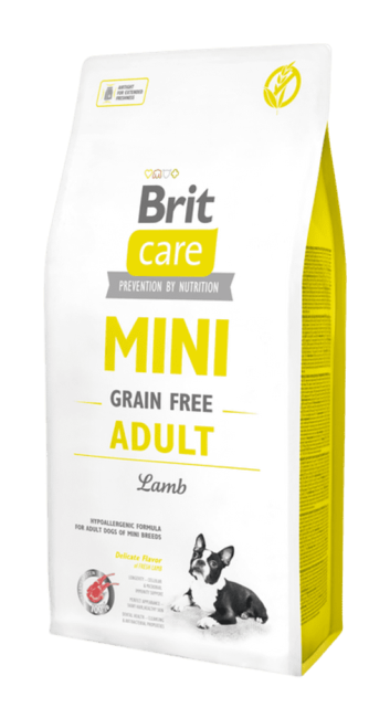 Brit Care Mini Grain Free Adult Lamb - 1