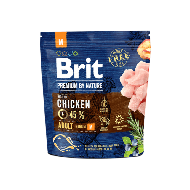 Brit Premium by Nature Adult M - 1