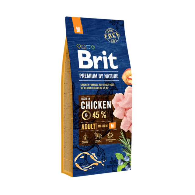 Brit Premium by Nature Adult M - 1