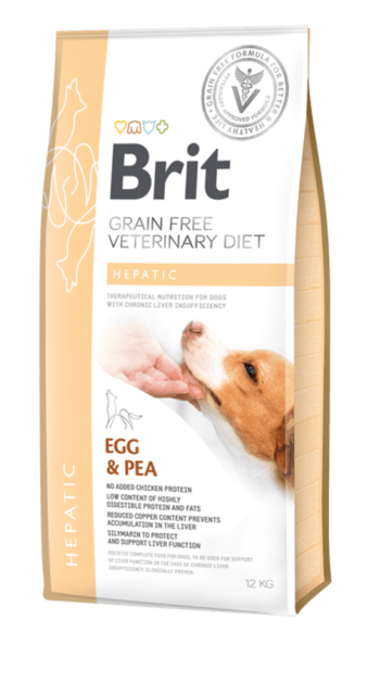 Brit GF Veterinary Diets Dog Hepatic - 1