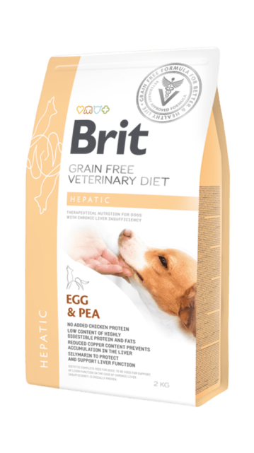 Brit GF Veterinary Diets Dog Hepatic - 1