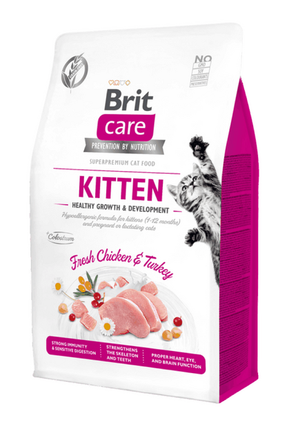 Brit Care Cat Grain-Free KITTEN HEALTHY GROWTH AND DEVELOPMENT - 1