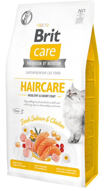 Brit Care Cat Grain-Free HAIRCARE HEALTHY AND SHINY COAT - 1