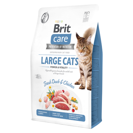 Brit Care Cat Grain-Free LARGE CATS POWER AND VITALITY - 1