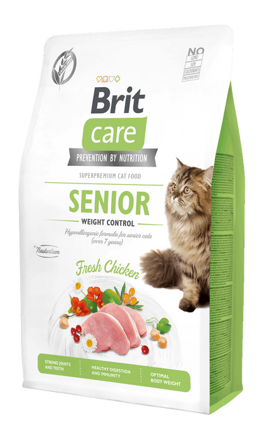 Brit Care Cat Grain-Free SENIOR AND WEIGHT CONTROL - 1