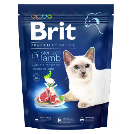 Brit Premium by Nature Cat Sterilized Lamb