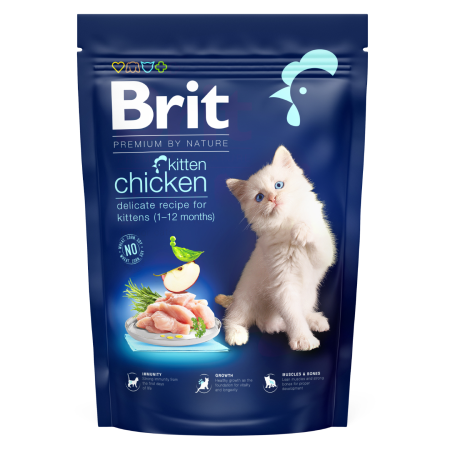 Brit Premium by Nature Cat Kitten Chicken - 1