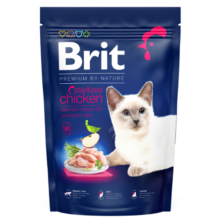 Brit Premium by Nature Cat Sterilized Chicken - 1