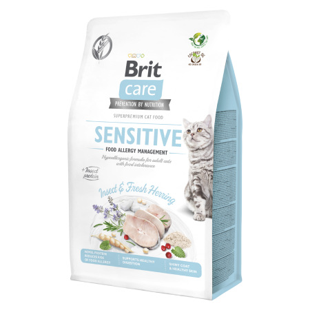 Brit Care Cat Grain-Free SENSITIVE FOOD ALLERGY MANAGEMENT