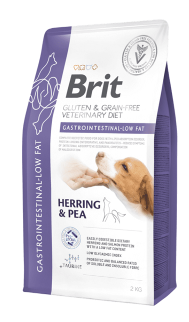 Brit GF Veterinary Diets Dog Gastrointestinal-Low fat - 1
