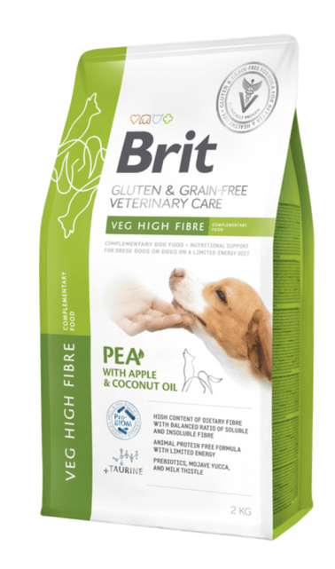 Brit GF Veterinary Diets Dog Veg High Fibre - 1