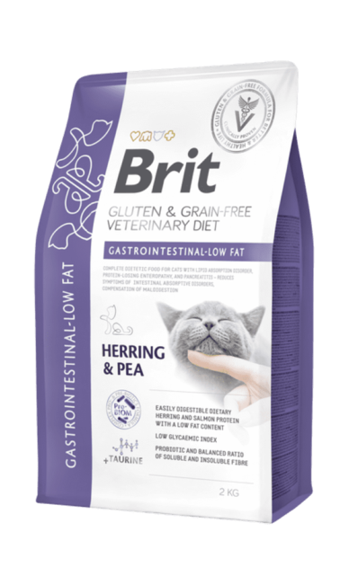 Brit GF Veterinary Diets Cat Gastrointestinal-Low fat - 1