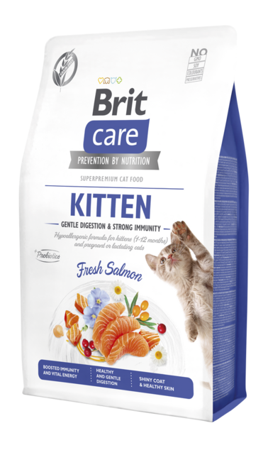 Brit Care Cat Grain-Free Kitten Gentle Digestion & Strong Immunity - 1