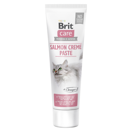Brit Care Cat Paste Salmon creme 100 g - 1