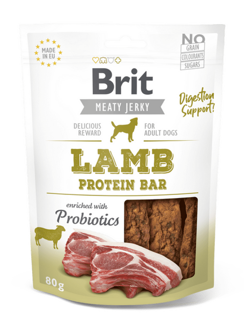 Brit Meat Jerky Snack–Lamb Protein bar - 1