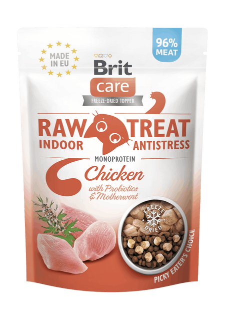 Brit RAW Treat Cat Indoor&Antistress 40 g - 1