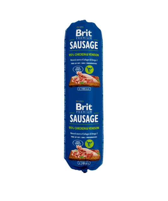 Brit Sausage Chicken & Venison 800 g - 1