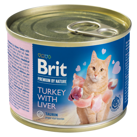Brit Premium by Nature Turkey with Liver 200 g - 1