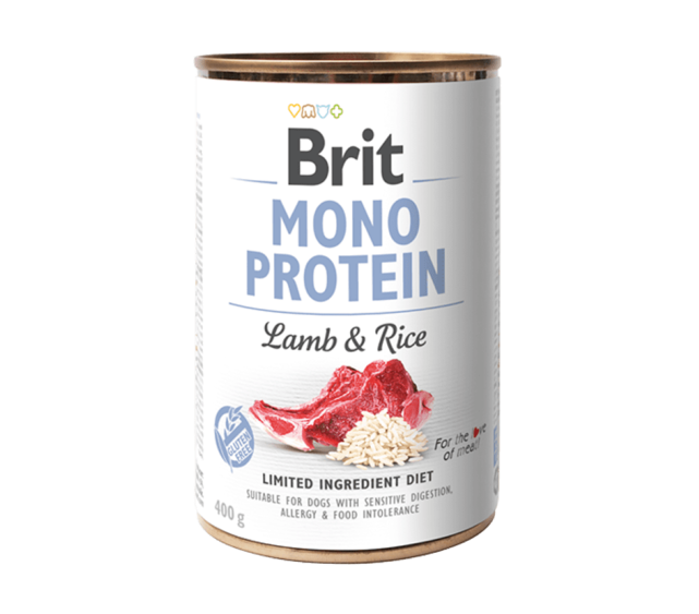 Brit Mono Protein Lamb & Brown Rice 400 g - 1