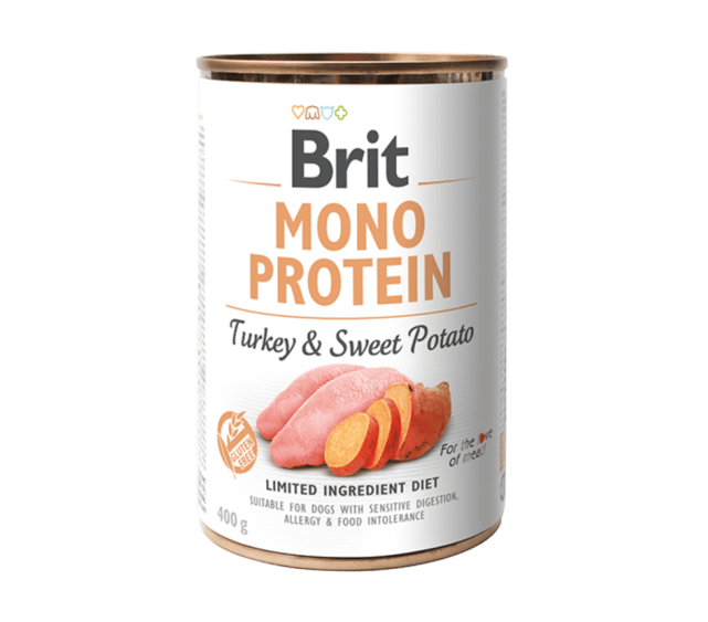 Brit Mono Protein Turkey & Sweet Potato 400 g - 1