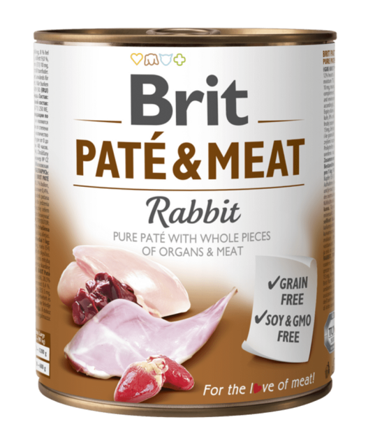 BRIT PATÉ & MEAT - RABBIT - 1