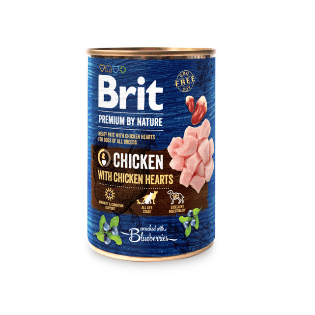 Brit Premium by Nature Chicken with Hearts - 1