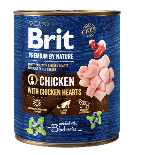 Brit Premium by Nature Chicken with Hearts - 1
