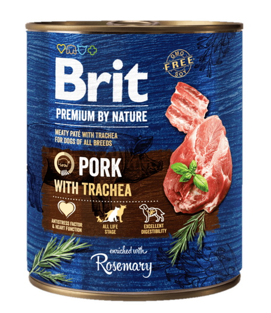 Brit Premium by Nature Pork with Trachea - 1