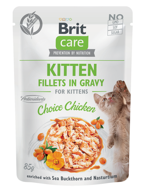 BCC Kitten. Fillets in Gravy Choice Chicken 85 g - 1