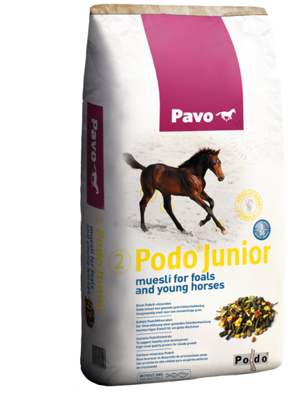 PAVO  Podo®  Junior muesli NEW 15 kg - 1