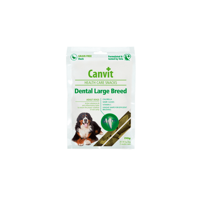 Canvit Snack Dental Large Breed 250 g - 1