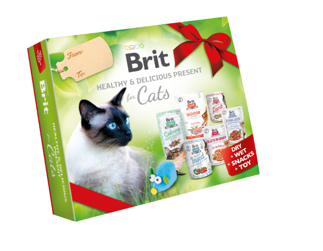 BRIT HEALTHY & DELICIOUS PRESENT FOR CATS 